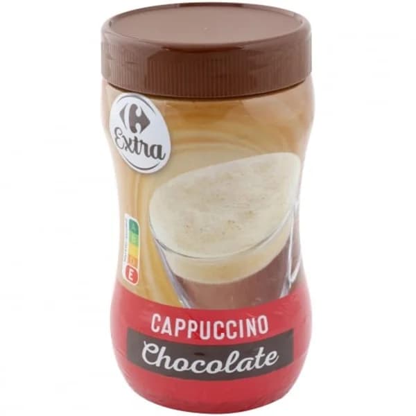 Café soluble cappuccino chocolate Extra Carrefour 306 g. - 0.31 kg - Imagen del producto en Findit