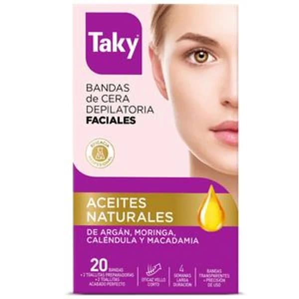 Banda depilatoria facial expert 20 unidades - 1 ud - Imagen del producto en Findit