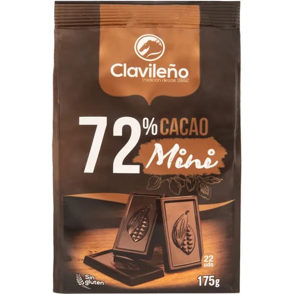 Chocolatina 72% Tableta 175 G - 0.17 kg - Imagen del producto en Findit