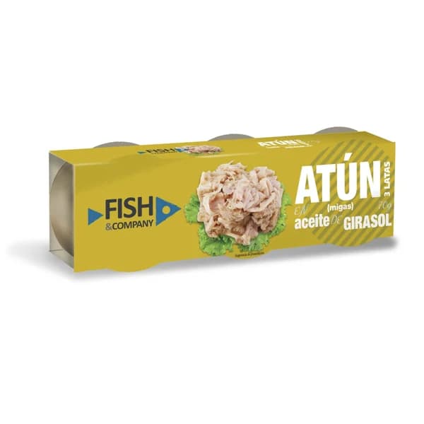 Atun migas Aceite Girasol 3x70G - 0.21 kg - Imagen del producto en Findit
