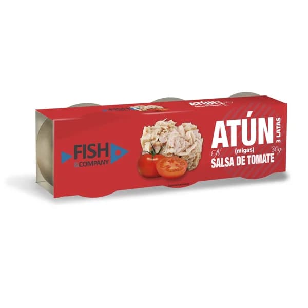 Atun migas Tomate 3x70G - 0.19 kg - Imagen del producto en Findit