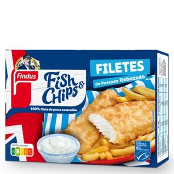 Filete de pescado rebozado 240 g - 0.24 kg - Imagen del producto en Findit