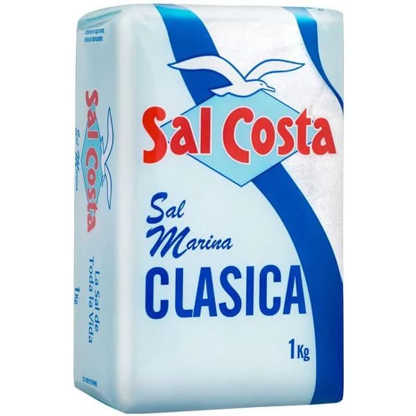 Sal clásica COSTA, paquete 1 kg - 1 kg - Imagen del producto en Findit