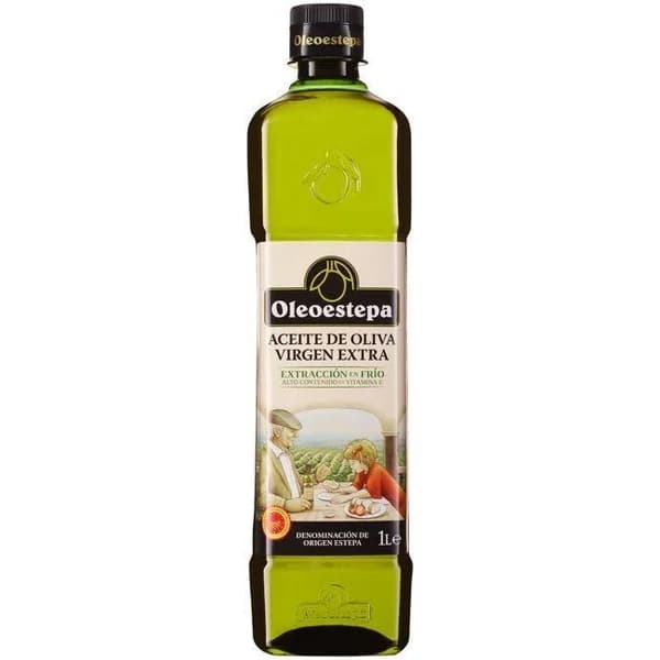 Aceite de oliva virgen extra OLEOESTEPA, botella 1 litro - 1 l - Imagen del producto en Findit