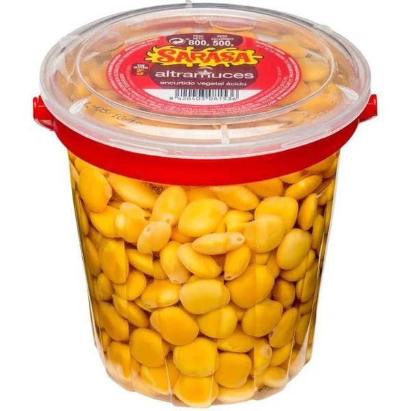 Altramuces SARASA, tarrina 500 g - 0.5 kg - Imagen del producto en Findit