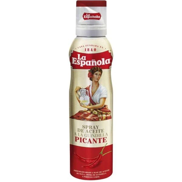 Aceite de oliva picante LA ESPAÑOLA, spray 200 ml - 0.2 l - Imagen del producto en Findit