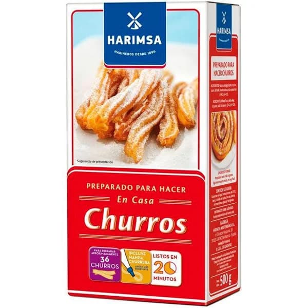 Preparado para churros HARIMSA, caja 500 g - 0.5 kg - Imagen del producto en Findit