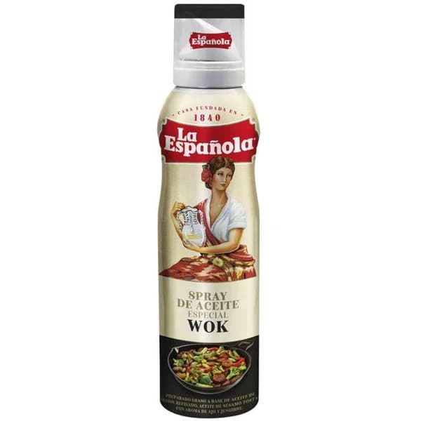 Aceite de semilla para wok LA ESPAÑOLA, spray 200 ml - 0.2 l - Imagen del producto en Findit