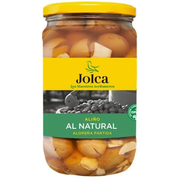 Aceitunas aliño natural JOLCA, frasco 720 g - 0.72 kg - Imagen del producto en Findit
