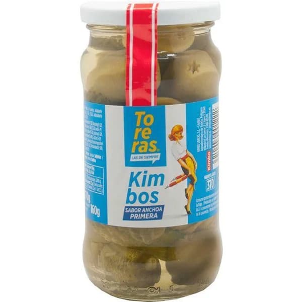 Kimbos sabor anchoa KIMBOS, frasco 160 g - 0.16 kg - Imagen del producto en Findit