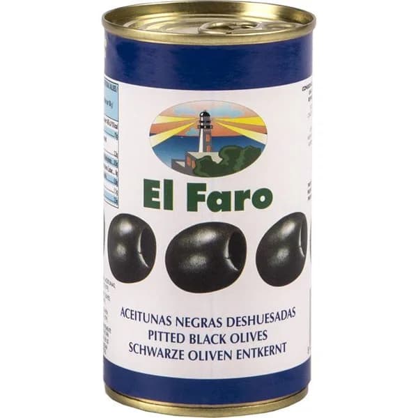 Aceitunas deshuesadas EL FARO, lata 150 g - 0.15 kg - Imagen del producto en Findit