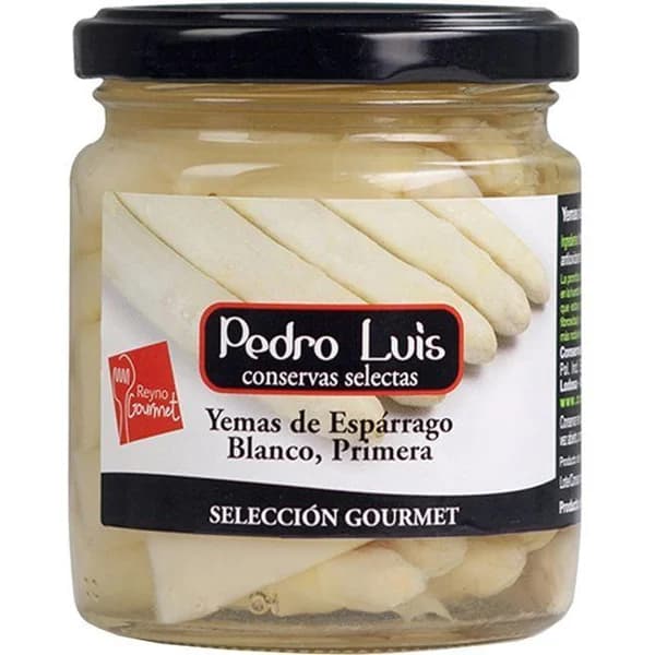 Yemas de espárrago primera PEDRO LUIS, frasco 135 g - 0.14 kg - Imagen del producto en Findit