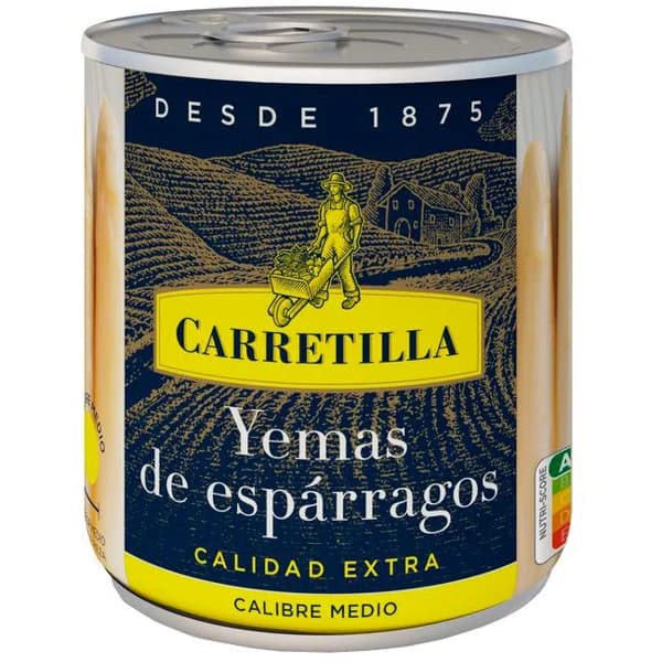 Yema de espárrago mediana CARRETILLA, lata 135 g - 0.14 kg - Imagen del producto en Findit
