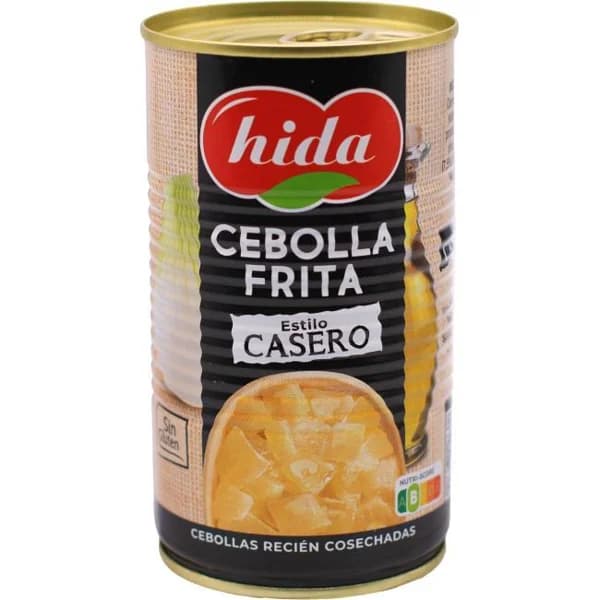 Cebolla frita HIDA, lata 340 g - 0.34 kg - Imagen del producto en Findit