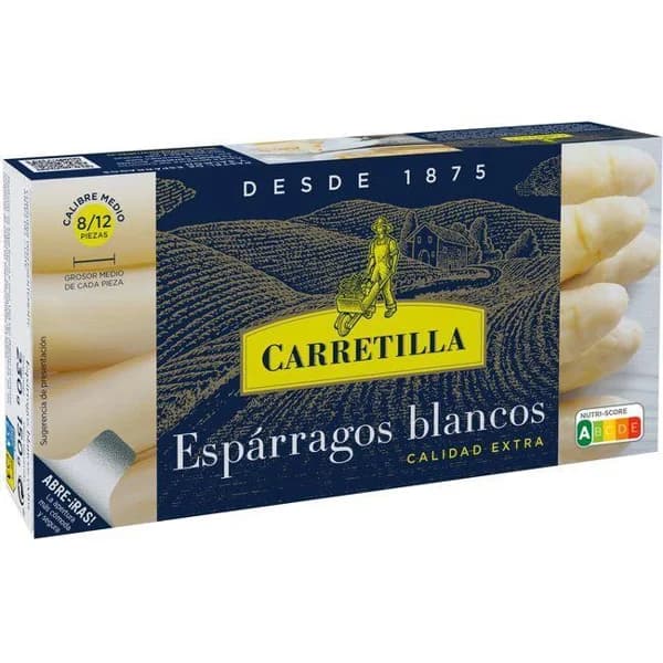 Espárrago 8/12 piezas CARRETILLA, lata 150 g - 0.15 kg - Imagen del producto en Findit