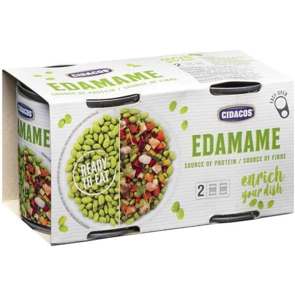 Edamame bipack CICADOS, pack 2x130 g - 0.26 kg - Imagen del producto en Findit