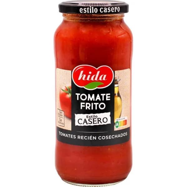 Tomate frito HIDA, frasco 560 g - 0.56 kg - Imagen del producto en Findit