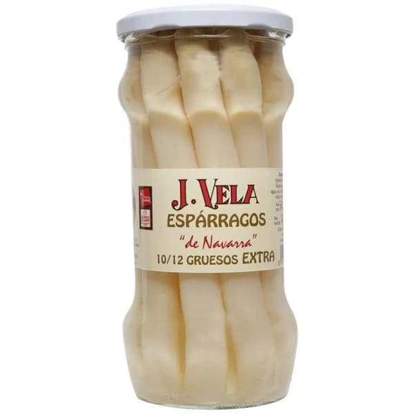 Espárrago IGP 10/12 piezas J. VELA, frasco 340 g - 0.34 kg - Imagen del producto en Findit