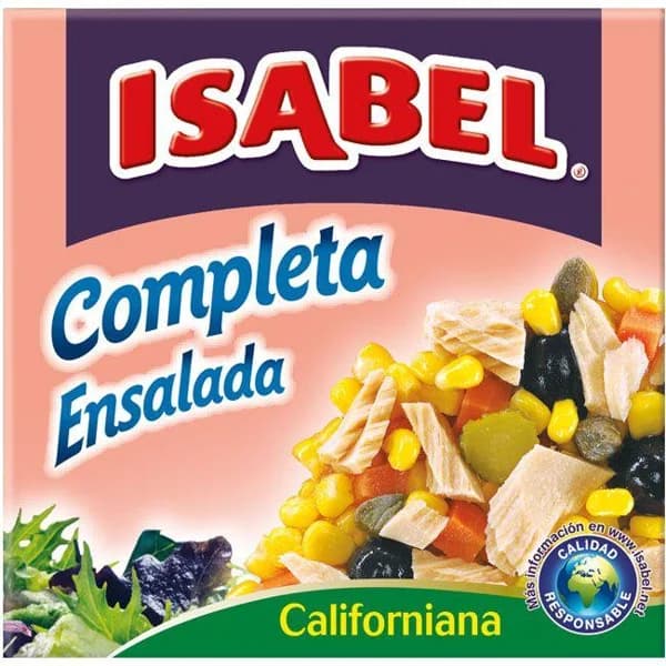 Ensalada California ISABEL, lata 150 g - 0.15 kg - Imagen del producto en Findit
