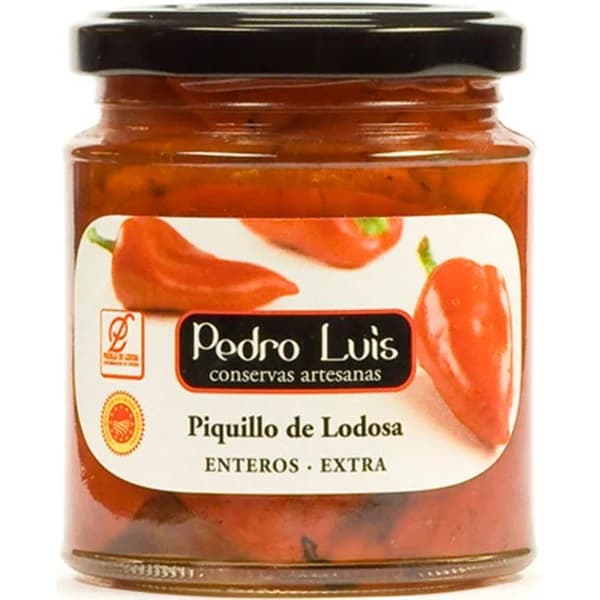 Pimiento de piquillo D.O. Lodosa PEDRO LUIS, frasco 205 - 20 ud - Imagen del producto en Findit