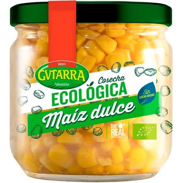 Maíz eco GVTARRA, frasco 185 g - 0.19 kg - Imagen del producto en Findit
