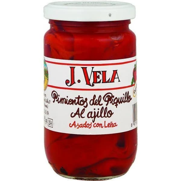 Pimiento de piquillo de primera J. VELA, frasco 250 g - 1 ud - Imagen del producto en Findit