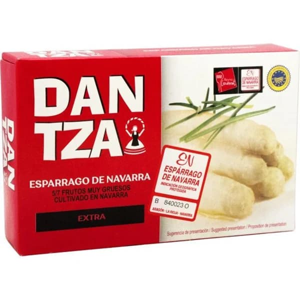 Espárrago I.G.P. 5/7 piezas DANTZA, lata 220 g - 0.22 kg - Imagen del producto en Findit