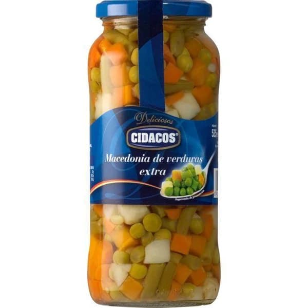 Macedonia de verduras CIDACOS, frasco 320 g - 0.32 kg - Imagen del producto en Findit