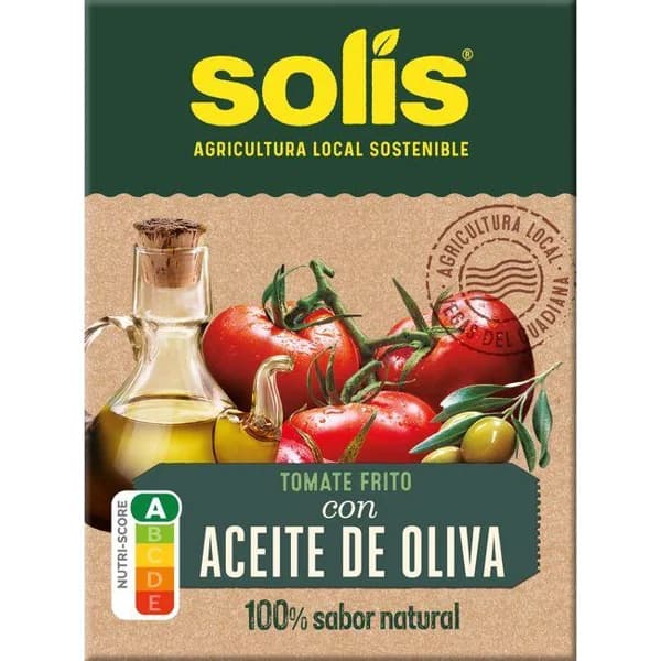 Tomate frito con aceite de oliva SOLIS, brik 350 g - 0.35 kg - Imagen del producto en Findit