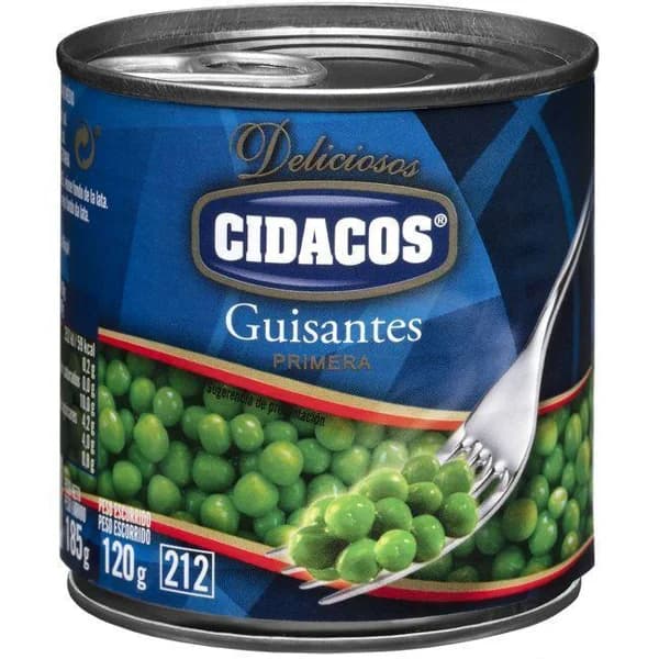 Guisante CIDACOS, lata 120 g - 0.12 kg - Imagen del producto en Findit