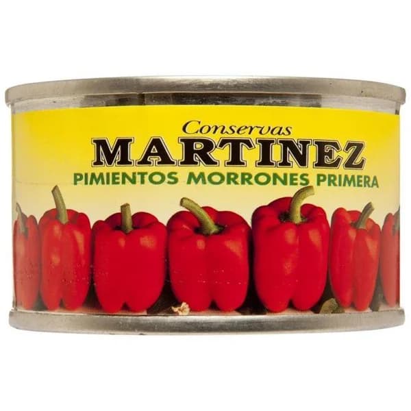 Pimiento morrón entero MARTINEZ, lata 60 g - 0.06 kg - Imagen del producto en Findit