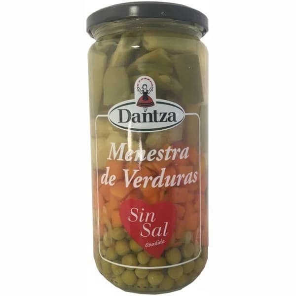 Menestra sin sal DANTZA, frasco 400 g - 0.4 kg - Imagen del producto en Findit