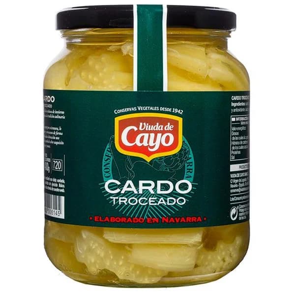 Cardo VIUDA DE CAYO, frasco 400 g - 0.4 kg - Imagen del producto en Findit