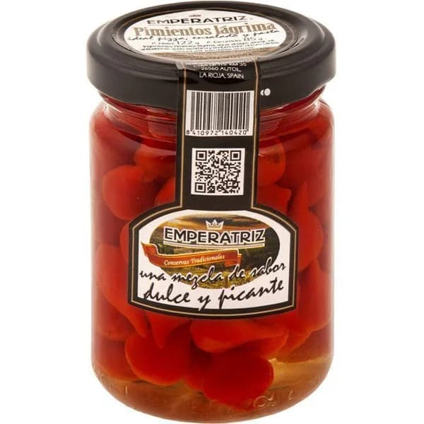 Pimiento lágrima EMPERATRIZ, frasco 85 g - 0.09 kg - Imagen del producto en Findit