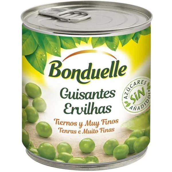 Guisante fino sin azúcar BONDUELLE, lata 140 g - 0.14 kg - Imagen del producto en Findit