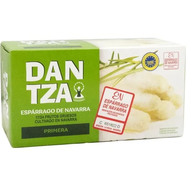 Espárrago 1ª I.G.P. 17/24 piezas DANTZA, lata 425 g - 0.43 kg - Imagen del producto en Findit