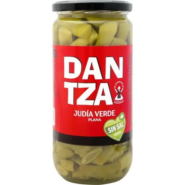 Judía verde sin sal DANTZA, frasco 355 g - 0.36 kg - Imagen del producto en Findit