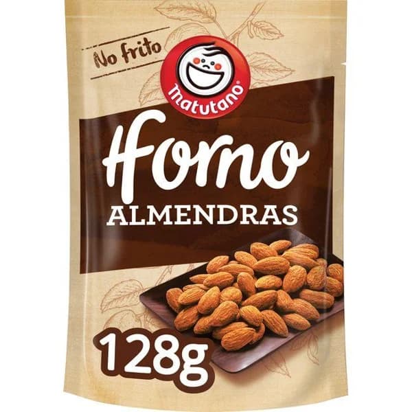 Almendras tostadas MATUTANO, bolsa 128 g - 0.13 kg - Imagen del producto en Findit