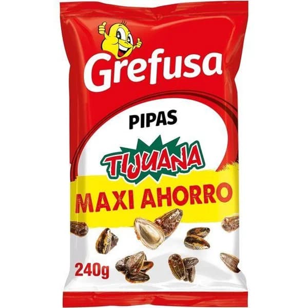 Pipas Tijuana maxiahorro PIPAS G, bolsa 240 g - 0.24 kg - Imagen del producto en Findit