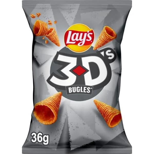Conos 3 d LAYS, bolsa 36 g - 0.04 kg - Imagen del producto en Findit