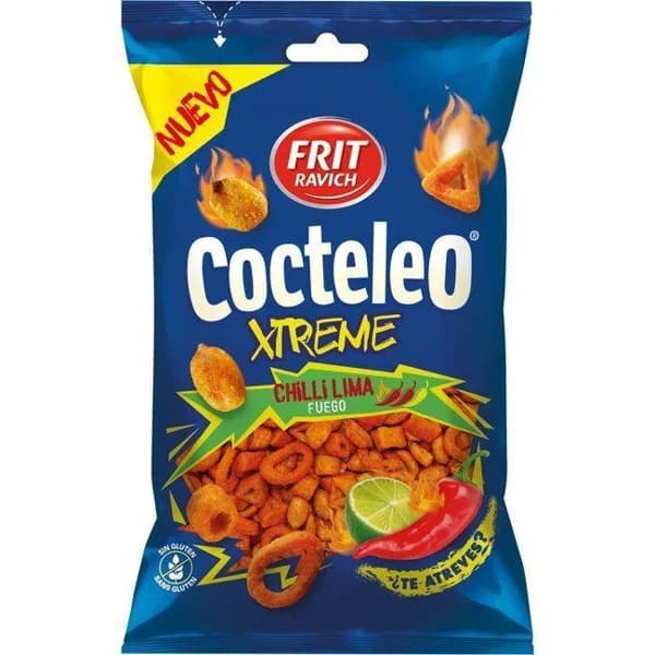 Cocteleo xtreme chilli-lima FRIT RAVICH, bolsa 160 g - 0.16 kg - Imagen del producto en Findit