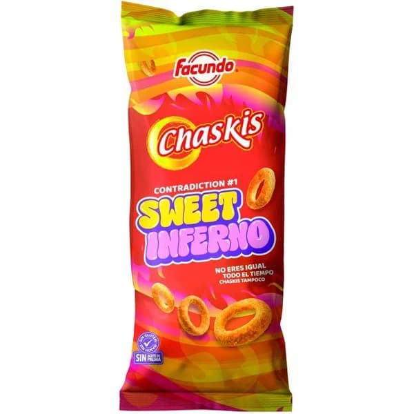 Chaskis sweet inferno FACUNDO, bolsa 100 g - 0.1 kg - Imagen del producto en Findit