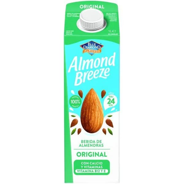 Bebida de almendra original ALMOND BREEZE, brik 1 litro - 1 ud - Imagen del producto en Findit