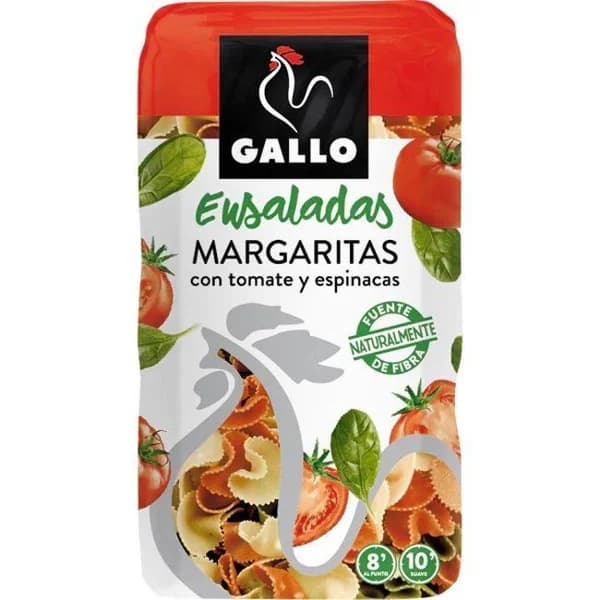 Pasta margaritas con vegetales GALLO, paquete 675 g - 0.68 kg - Imagen del producto en Findit