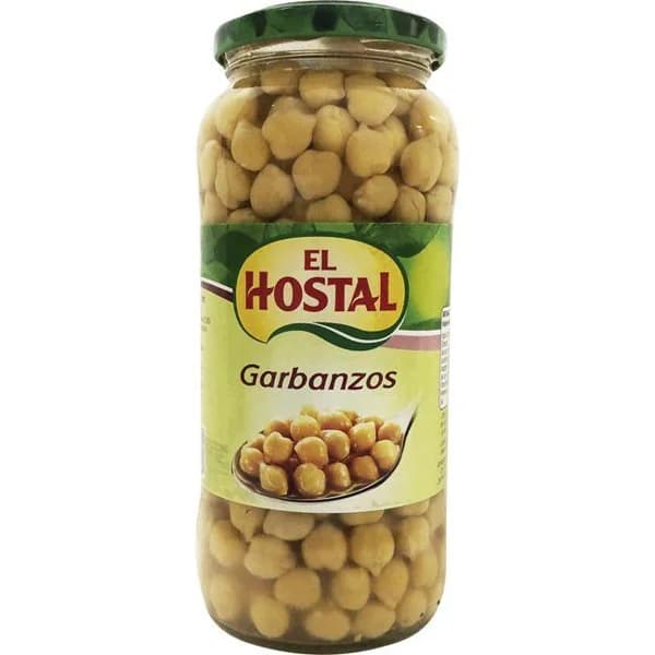 Garbanzo cocido EL HOSTAL, frasco 400 g - 0.4 kg - Imagen del producto en Findit