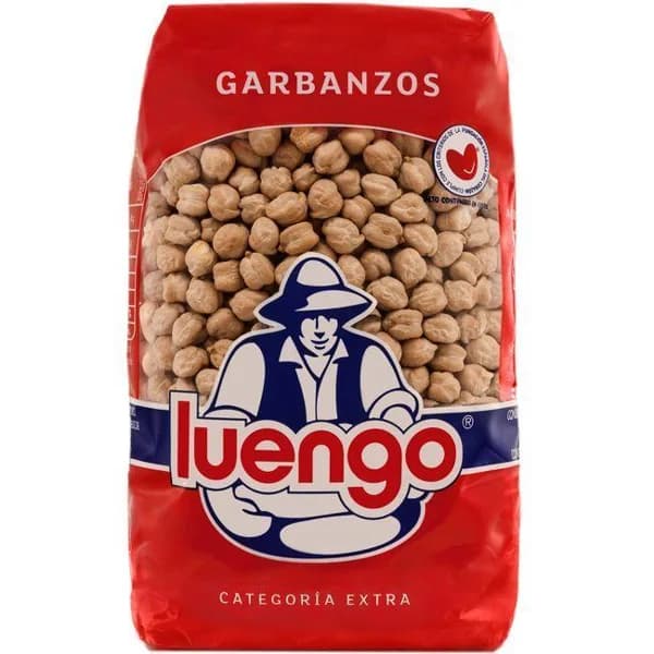Garbanzo castellano LUENGO, paquete 500 g - 0.5 kg - Imagen del producto en Findit