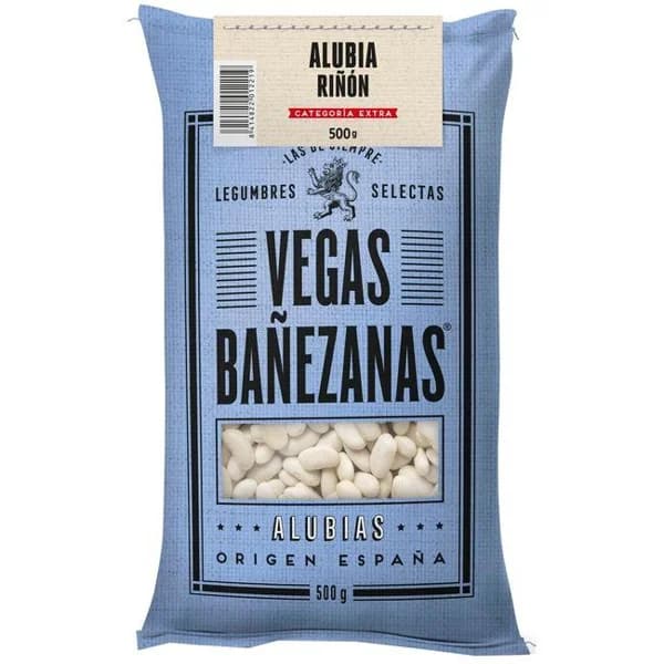 Alubia blanca planchada VEGAS BAÑEZANAS, saco 500 g - 0.5 kg - Imagen del producto en Findit