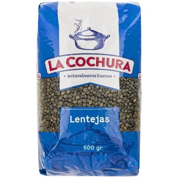Lenteja negra beluga LA COCHURA, paquete 500 g - 0.5 kg - Imagen del producto en Findit