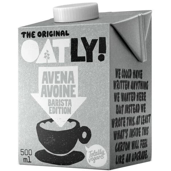 Bebida de avena barista OATLY, brik 500 ml - 0.5 l - Imagen del producto en Findit