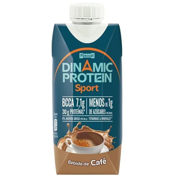 Batido proteico sport de café DINAMIC, brik 330 ml - 0.33 l - Imagen del producto en Findit